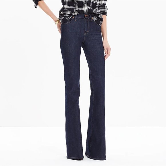 MADEWELL Flea Market Flare Jean 28/6 30" length | dark denim 70's - Picture 8 of 8